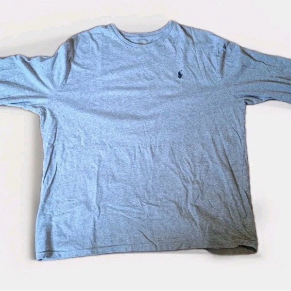 Polo by Ralph Lauren Heather Gray Shirt. XL